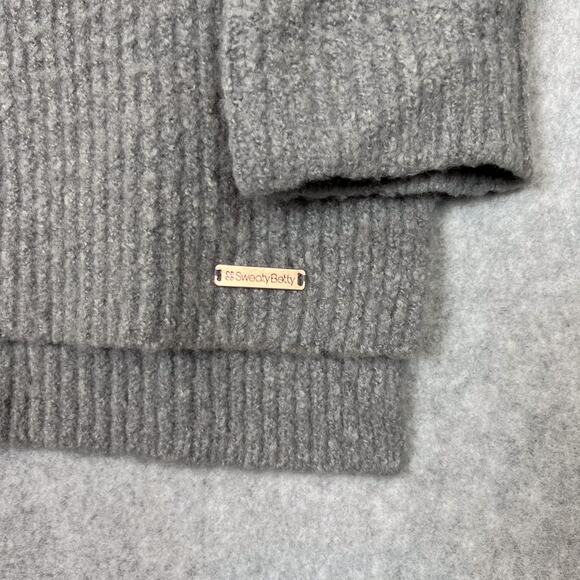 Sweaty Betty Gray Turtleneck Shakti Knit Long Sleeve Jumper Sweater Size Small - Picture 5 of 8